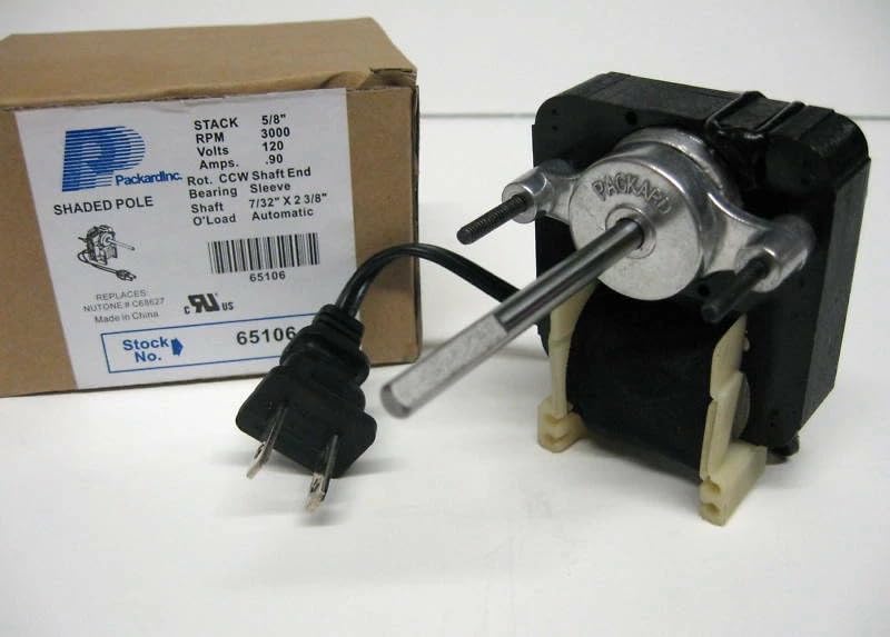 65106 Fan Vent Motor for Nutone C68627 NEW