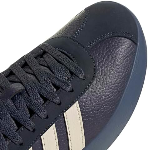 adidas Men's Vl Court 3.0, Shadow Navy/Wonder White/Gold Metallic, 12.5 — view 4
