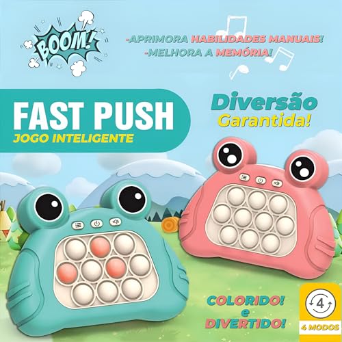 Pop It Eletrônico Brinquedo Anti Stress De Bolhas Para Adulto e Criança Com 4 Modos De Jogo Fidget T