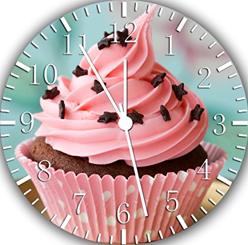 Cupcake Horloge murale 25,4 cm Will Be Nice Gift et espace murale Decor w166