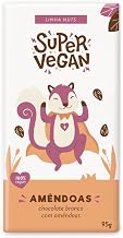 Chocolate Branco com Amêndoas Vegano Super Vegan 95g