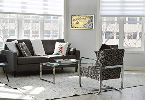 Historic Pictoric A Map Of North Carolina For Nature Lovers The Garden Club Of North Carolina, 1937 - Vintage Wall Art - 24In X 14In #TOP2