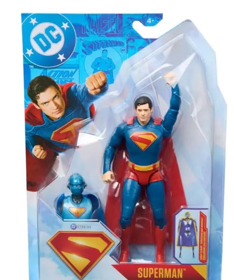 DC Comics Superman Movie Figures, 6 inch Size, Assorted