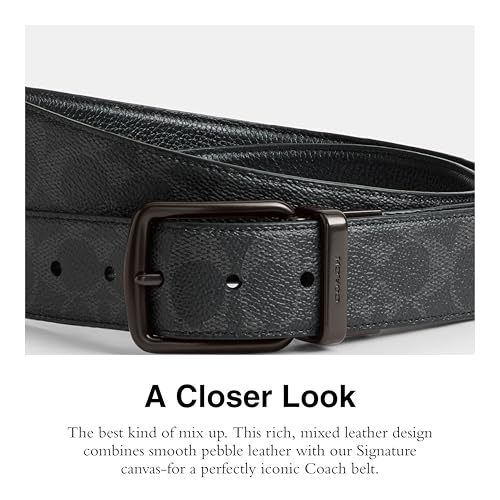 Image of COACH 38MM Wide Harness CTW Reversible Belt