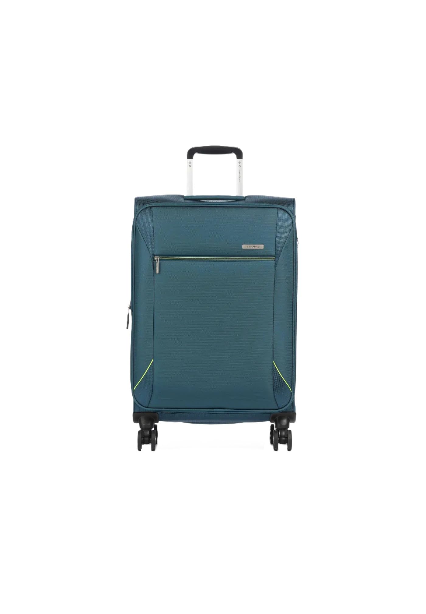 Samsonite Breeze Trolley Maleta, Petrol Azul, Poliéster, 67 x 43 x 27 cm, 75 L, 4 Ruedas Spinner, Cerradura TSA