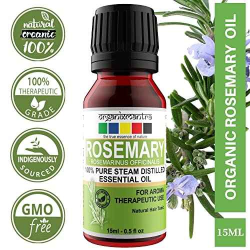 Image of Organix Mantra Essential Oils (Lavender, Tea Tree, Rosemary, Sweet Orange, Peppermint), 15ML - Set of 5