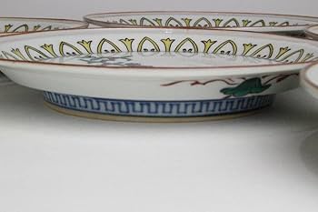 明治期 九谷製青粒手染付『人物物語漢詩図』鉢 飾鉢 茶事/茶道具 美品★希少品★ Amazon.co.jp: 「狸庵- S」 初代 徳田八十吉 作 古九谷写絵変