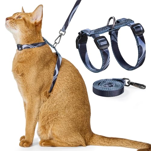 Cat Harness and Leash Set - Escape Proof...