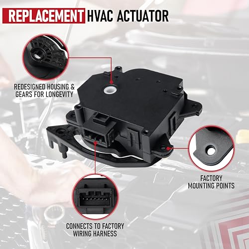 image for HVAC Air Blend Door Actuator Mode Air Vent Control Replacement by AA I