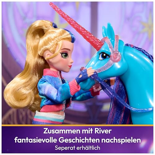 Unicorn Academy Ankleidepuppe Isabel - die Originalpuppe zur beliebten Netflix-Serie, 24 cm groß, mit echtem Haar… – Ansicht 5