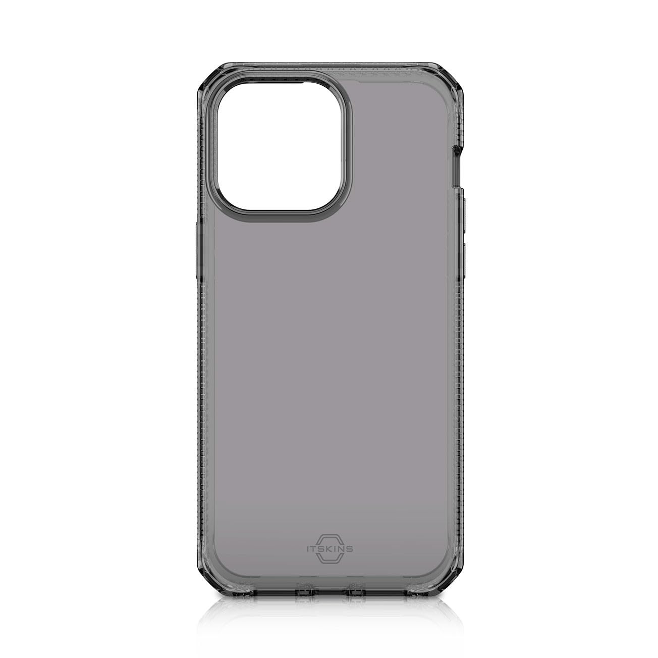 Itskins Spectrum R Clear Case for iPhone 14 Pro Max, Smoke