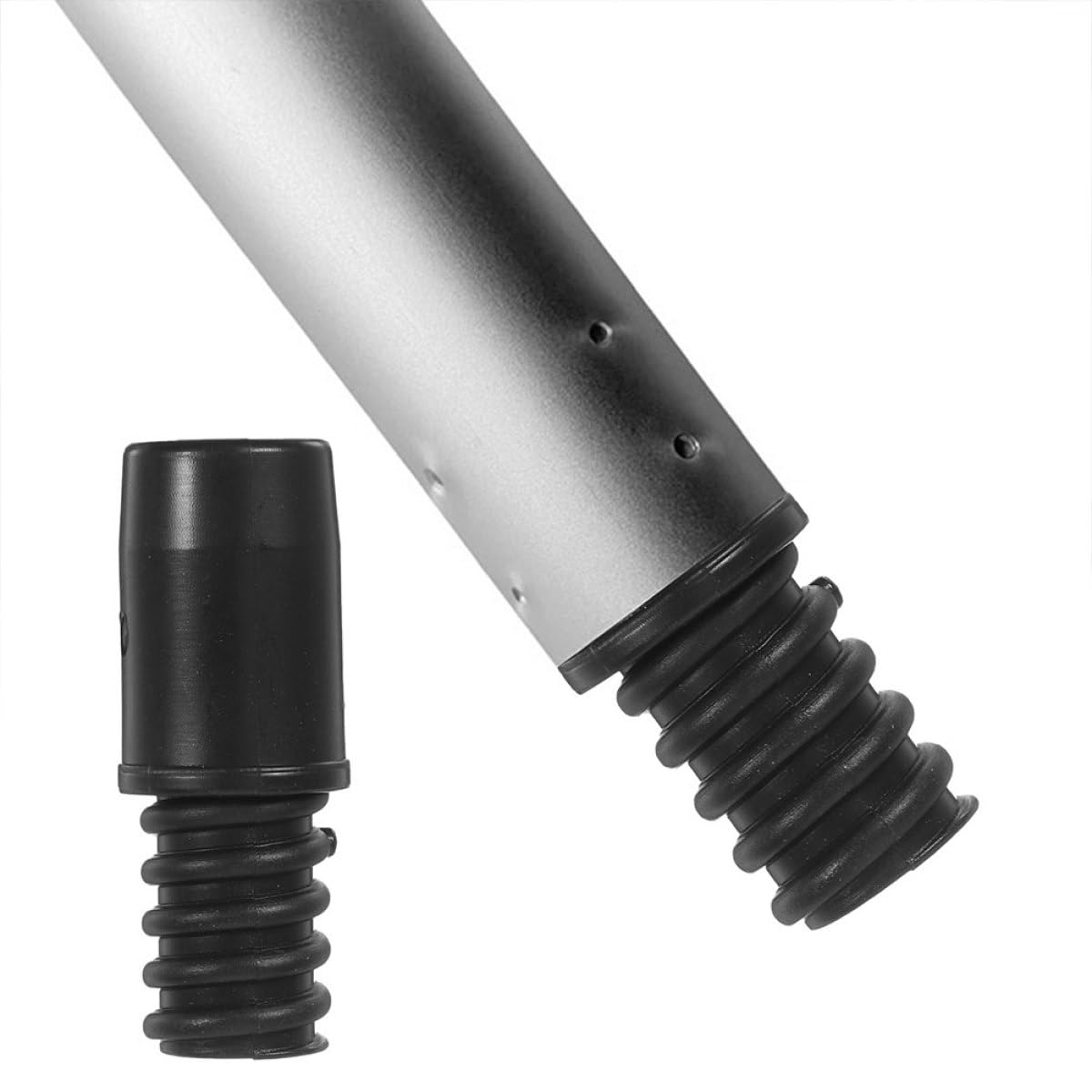 6 Piezas Adaptadores Roscados para Mango de Fregona Puntas de para Poste Extensible y Mango Recambios Resistentes de Plástico para Limpieza y Profesional