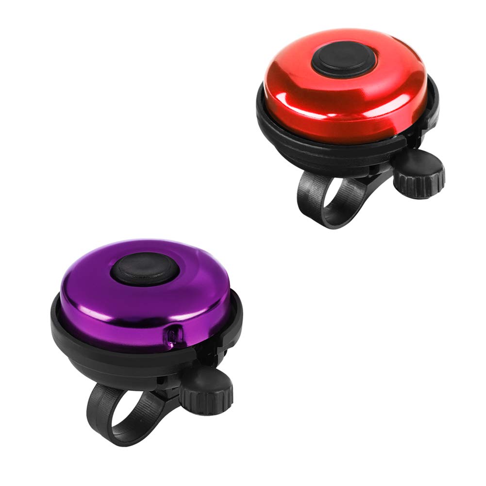 Accmor Classic Bike Bell, Aluminum Bicycle Bell, Loud Crisp Sound Bike Bell Adults Kids