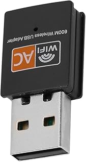 Tarjeta de red inalámbrica, adaptador WiFi USB, receptor inalámbrico, adaptador WiFi USB AR9271, adaptador de antena desmontable 2DBI, para computadora de TV (tarjeta de red inalámbrica de doble