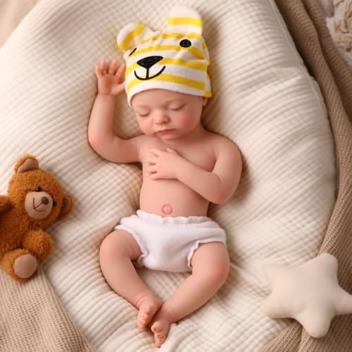 BABESIDE BABESIDE 16 Inch Silicone Baby Doll Weight 4 lb Full Body Silicone sold by babeside on Amazon
