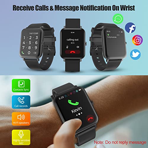 image for FACOI Smart Watch for iPhone Compatible - 2023 Smart Watch Answer Make