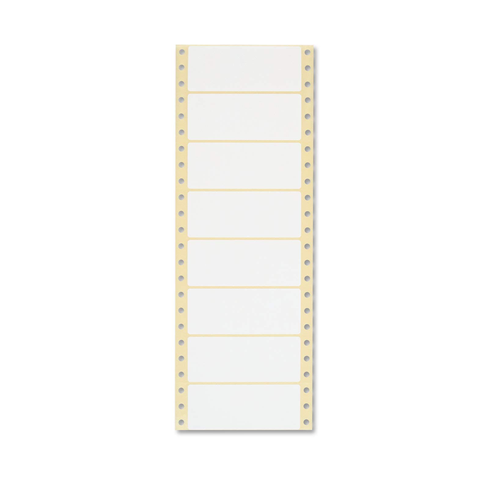 MASHPAPER weiße Endlosetiketten/Computeretiketten 88,9 x 36,1 mm | endlos
