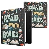 kwmobile ケース Amazon Kindle Oasis 10対応 ジェネレーションケース - 電子書籍カバー - 書籍をもっと見る ブルー/イエロー/グリーン