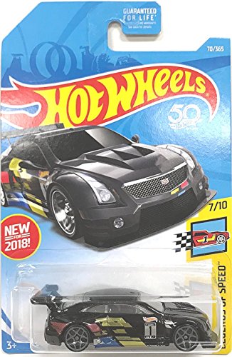 Hot Wheels 2018 50th Anniversary Cadillac ATS-V R miniatura 1
