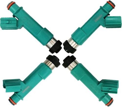 Miniatura 5 de 4 inyectores de combustible 23250-28080, boquilla de 12 agujeros para Toyota Camry 04-09 Highlander 06-07 RAV4 04-08 Solara 05-08 Corolla Matrix