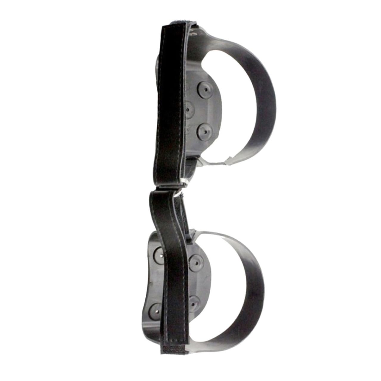 Ramponi da Ghiaccio in Silicone con Denti per Scarpe Donna Tacchetti Antiscivolo Leggeri e Resistenti con Fascia Riflettente per Corsa Arrampicata e Trekking Sicuro su Superficie