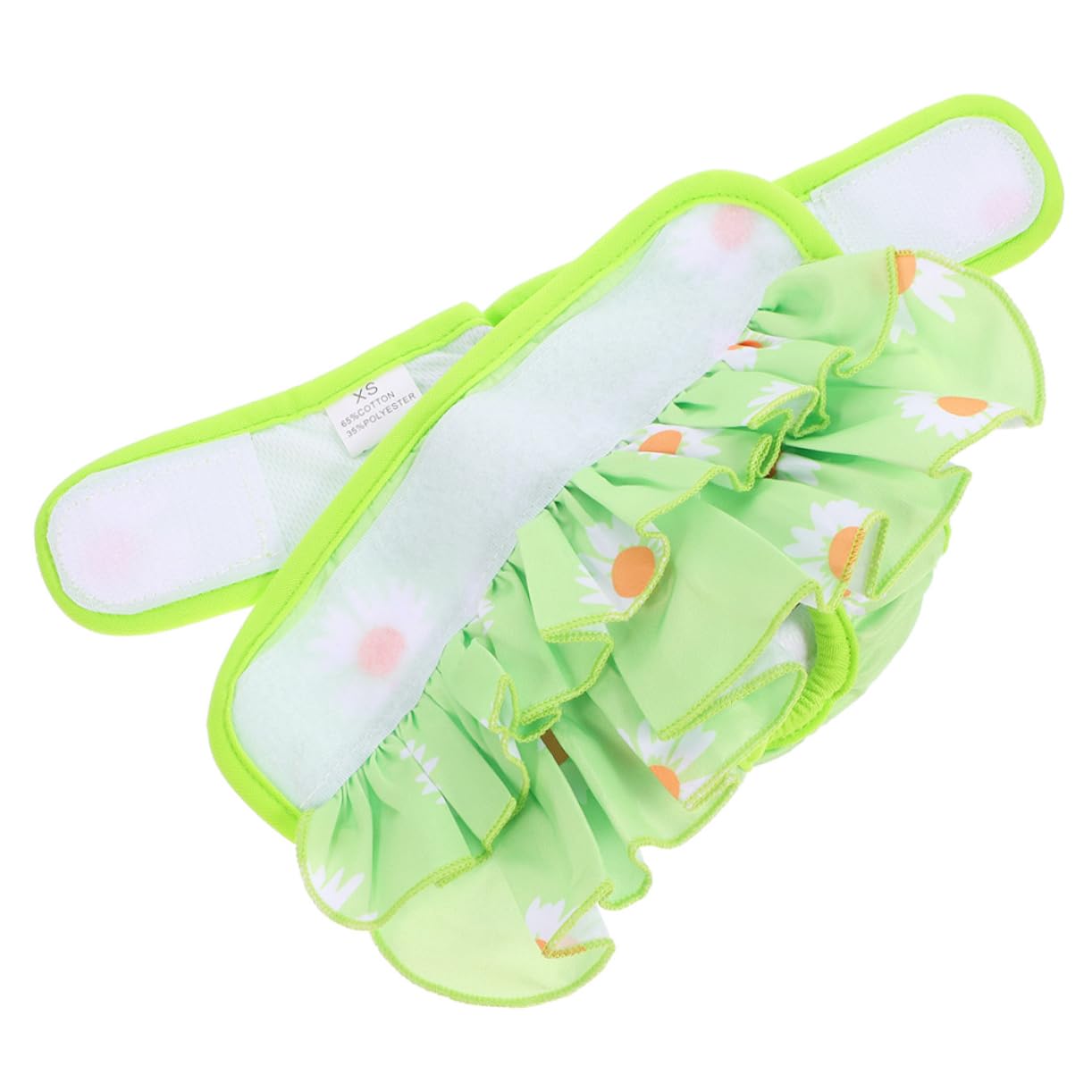 Happyyami Female Dog Diaper Soft Gentle Period Panties for Dogs Reusable Pet Sanitary Pants Decorative Design