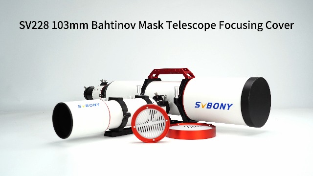 Amazon.com : SVBONY SV228 Bahtinov Mask, 103mm Aluminum Red