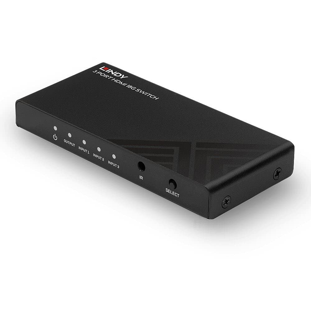 Lindy Switch HDMI 3 ports, 18G