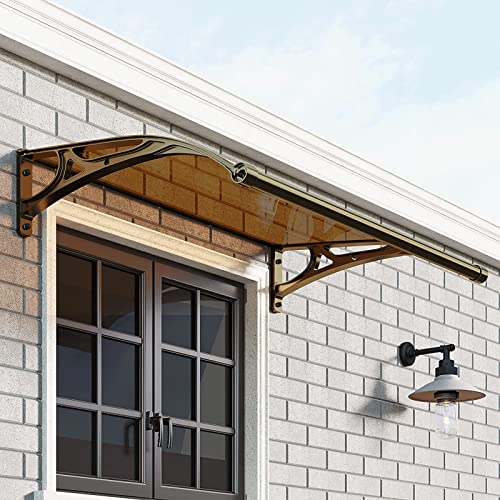 Pare-soleil imperméable de terrasse pour abriter la porte des intempéries - 4