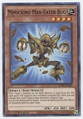 Mimicking Man-Eater Bug - BODE-EN029 - Common - 1st Edition