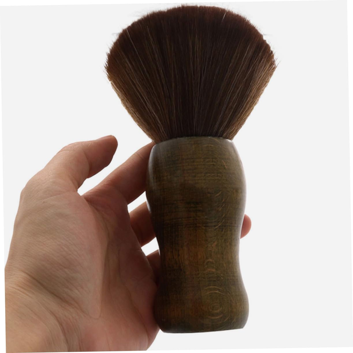 Spazzola Pulizia Vinili Antistatica Manico in Legno 2 Pezzi | Set per Puntina e Dischi, Setole Morbide, Finitura Elegante Semplice Artistica