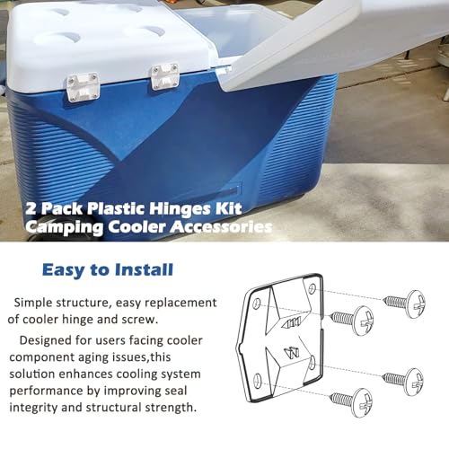 Bisagras de plástico para hielera 12 Imagen adicional