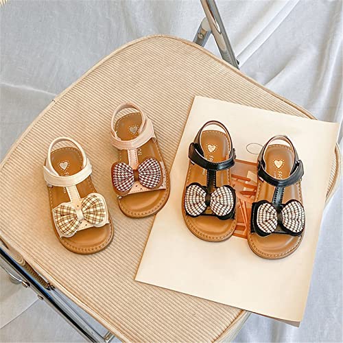 Girls Sandals Open Toe Mesh Design Casual Sandals Bowknots Flat Sandals Summer Dress Shoes Princess Toddler Pool2