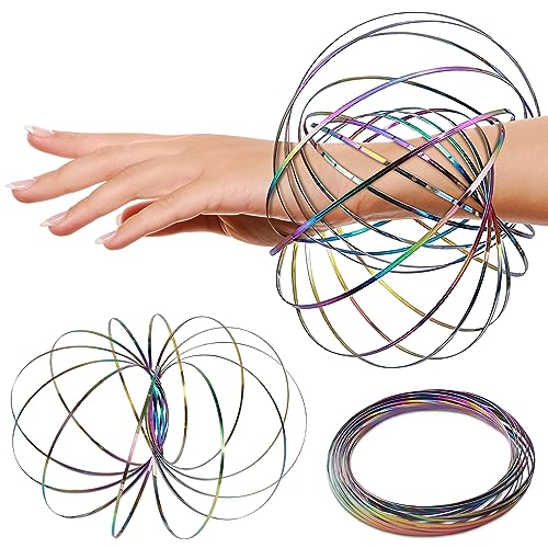 Magic Flow Ring – Fun Magic Ring, Mesmerizing Kinetic Toys, Glide Over Arms, Lightweight & Compact – 5.1