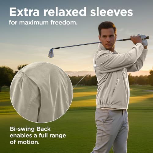 Image of London Fog Men's Auburn Zip-Front Golf Jacket