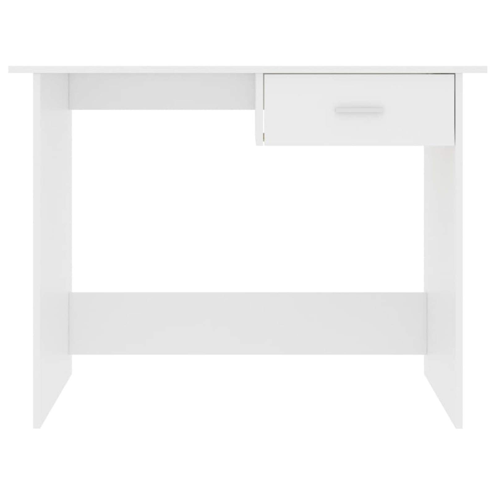 Bureau blanc 100 x 50 x 76 cm en bois multicouche, bureau, bureau, bureau, bureau, bureau, bureau, bureau, bureau, bureau, bureau, bureau, bureau, bureau, bureau, bureau, mobilier studio