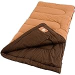 Coleman Dunnock Cold Weather Sleeping Bag, 20F Adult Camping Sleeping Bag, Comfortable & Warm for Camping & Outdoor Use, Fits Adults Up to 6ft 4in Tall