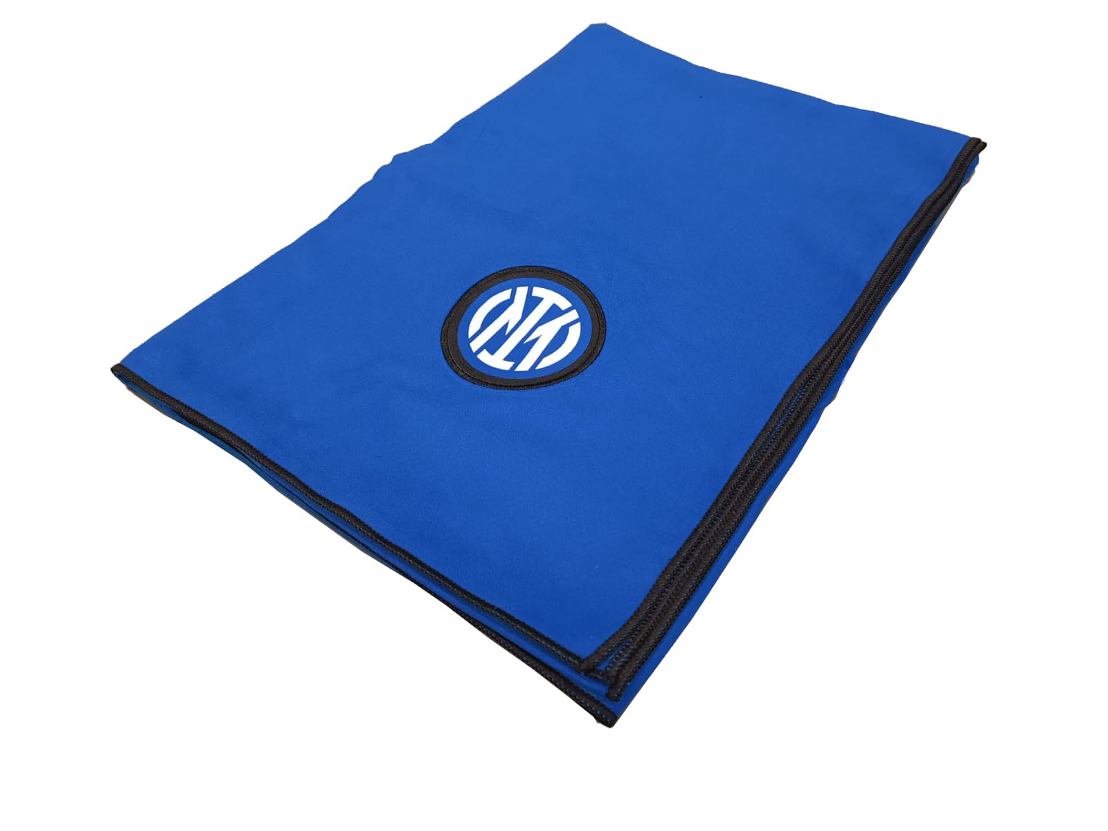 Serviette De Plage Inter Milan Officielle - 100% Coton, 90x170cm, Logo Nouveau
