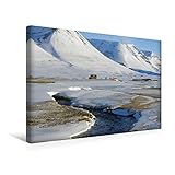 Calvendo Premium Textil-Leinwand 45 cm x 30 cm Quer, Tiefverschneite Winterlandschaft | Wandbild, Bild auf Keilrahmen, Fertigbild auf Echter Leinwand, Leinwanddruck Natur Natur - Reinhard Pantke