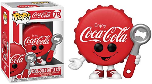 Funko Coca-Cola Bottle Cap Coke Bottle Cap - Collectible Vinyl Figure - Gift Idea - Official Merchandise - for Kids & Adults - Model Figure for Collectors and Display