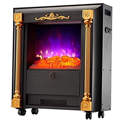 Elektro-Kamin Heizung Tragbarer 3D Flamme Elektroherd Startseite Wohnzimmer Schnelle Heizung Villa Dekoration Elektrische Heizung Mit Mobile
