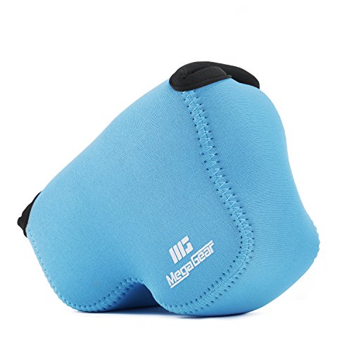 Funda Neopreno para Nikon Coolpix L340 Azul miniatura 2