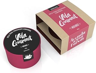 Vela Gourmet para Massagem Corporal - Adão e Eva - Sabor: Morango, Adão e Eva