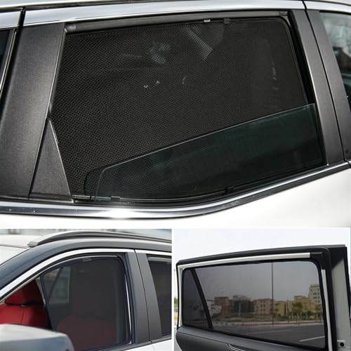 Parasol coche para Nissan X-Trail T32 cortina ventana lateral trasera 3