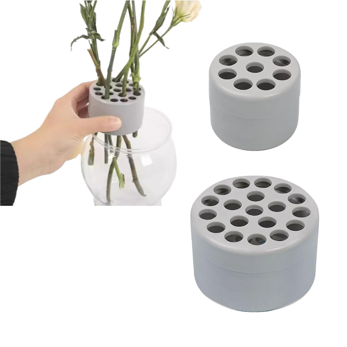 Amazon | Unikato 生け花ツール 生け花用剣山 針なし 一組 生け花固定