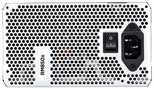 Fuente de alimentación Corsair RMX 850W 80+ Gold Modular blanca miniatura 5