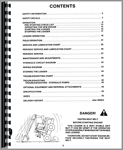 New Holland L35 Skid Steer Operators Manual      Plastic Comb – January 1, 2019