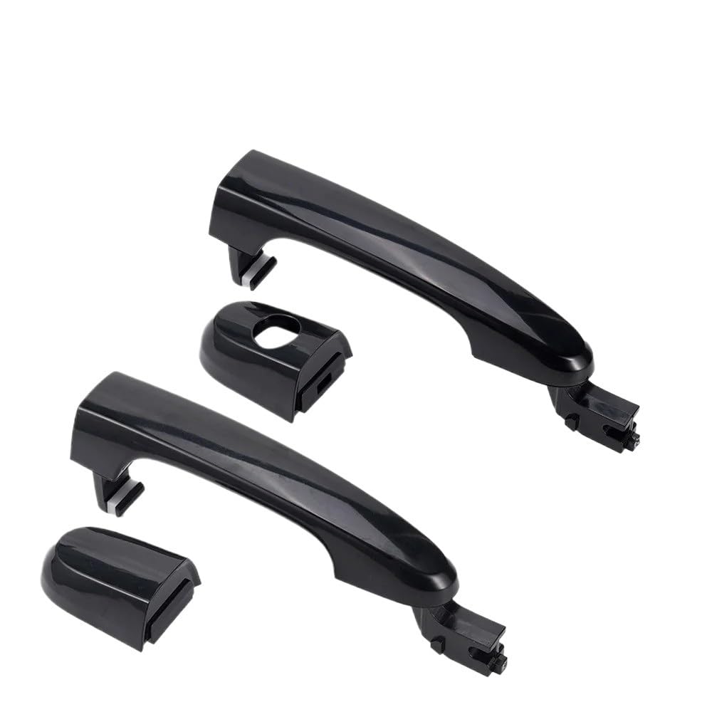 Hcpavext Front Pair For Kia For Sportage 2005-2010 82662-1F000 82651-1F000 Car Exterior Outside Door Handle Front Left Right (Front Pair)