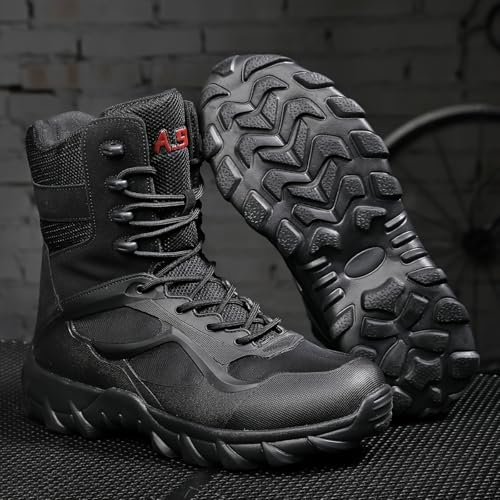 Men's High-Top Breathable Hiking Boots - Comfortable, Non-Slip Outdoor Sneakers with All Seasons2