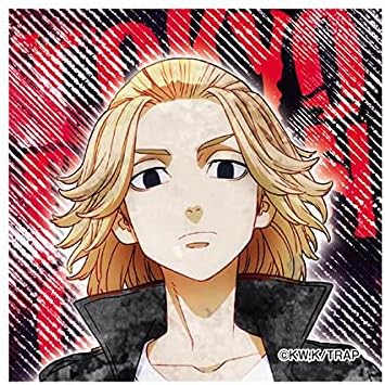 東京リベンジャーズ スクエア缶バッジ 佐野万次郎 バッジ おもちゃ